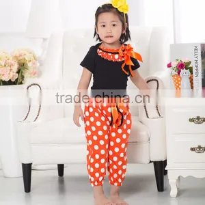 High Quality Baby Outfit Boutique Kids Spring Two Pieces Clothing Set Wholesale Children Clothes thumbnail-6