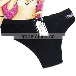 Sexy Hot Teen Girls Briefs Breathable Cotton Lady Panties Solid Colors Underwear thumbnail-6
