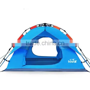 T11 Fiberglass Oxford Fabric Gazebos Children Relax Activity 4 People Camping Tent thumbnail-5