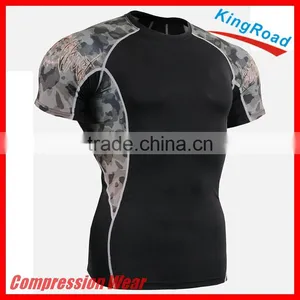 2014 Custom -made Padded Compression Wear Compression Shirt thumbnail-1