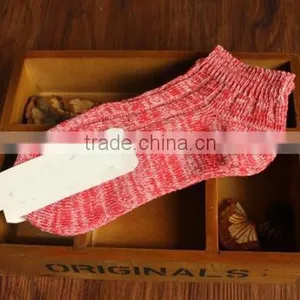 Zm33772a Vintage Knit Pattern Young Girls Socks China Women Socks Factory thumbnail-6