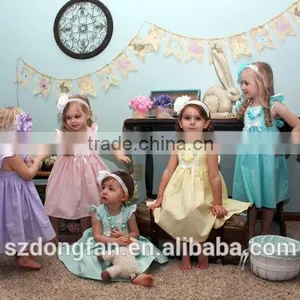 Wholesale Boutique Girl Clothing Girls Party Dresses Easter Boutique Outfits 2017 thumbnail-4