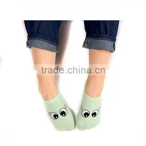 Top Selling for Baby Kids Small Infant Socks Big Eyes Antiskid Cotton Children Socks Cartoon Socks thumbnail-1
