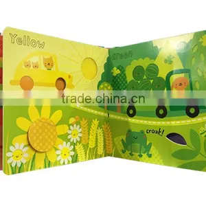 Children Touching and Feeling Book 4C/4C Card Book Customizable Education Book thumbnail-2