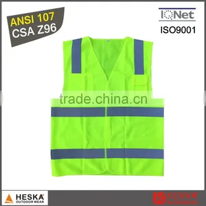 Hot Sell Safety Reflective Tape hi Vis Polyester Vest thumbnail-1