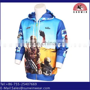 2016 Newest Custom Sublimated Printing Blank Hoodies Wholesale thumbnail-1