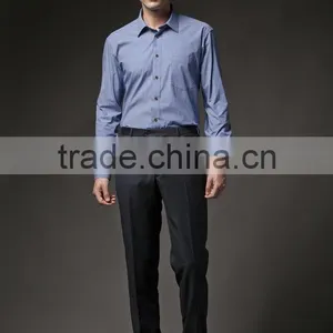 Men's New Fashion Formal Stripe Dress Shirts thumbnail-4