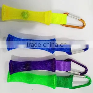 Fidget Tube Nylon Mesh Fidget With Keychain Fidget Toy With Clasp Pocket Fidget Reduce Stress Increase Focus thumbnail-1