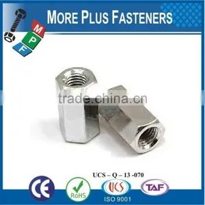 Made in Taiwan DIN 6334 Hexagon Coupling Nut DIN 6334 thumbnail-2