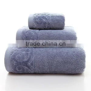 Hot Selling 100% Cotton Lime Green Bath Towel Set thumbnail-5
