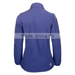 100% Polyester Softshell Jacket Fleece Bound Embroidery Waterproof Breathable Jacket Overcoat thumbnail-4