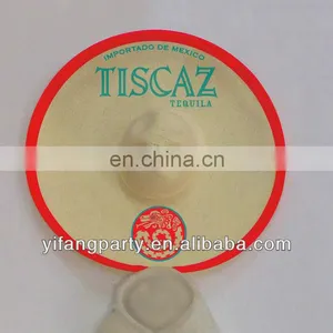 Tequila Wine Bottle Hat JPH10, Mini Sombrero Mexican Hat for Decoration of the Bottle thumbnail-1