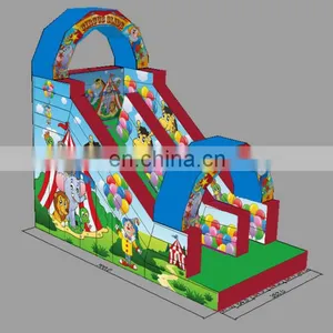 Best Quality Commercial Grade New Design Inflatable Circus Slide for Sale thumbnail-1
