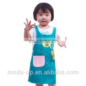 Vest Apron for Children With Cartoon Pattern thumbnail-2