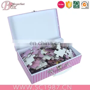 Funny Kids Puzzle Toys Suitcase Box Cardboard thumbnail-1