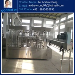 Full Automatic Mineral Water Filling Machine/bottled Filling Line Three in One Unit thumbnail-1