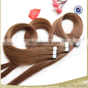 Double Drawn Tape Hair Extension Tape Remy Hair Extensions thumbnail-1