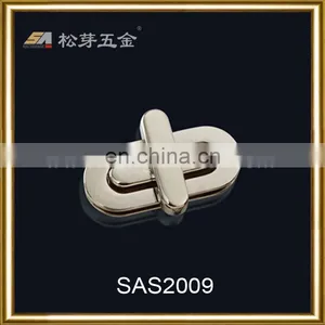 Metal Turn Lock for Lady Handbag Hardware Fittings thumbnail-1