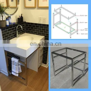 Stainless Steel Lava Frame Custom Fabrication, Customize Order Made Metal Leg Frame thumbnail-1