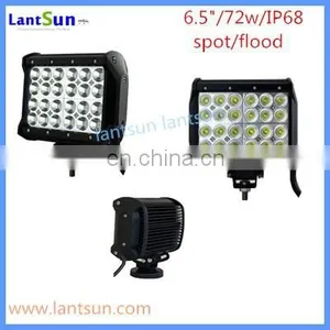 6.5inch Quad Row Led Light Bar 72w Spot Combo Beam IP68 thumbnail-6