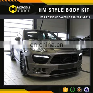 Auto Tuning Style Car Spare Parts HM Wide Design FRP Fiber Glass Material Body Kit for Porsch-e Cayenn-e 958 Body Kit 2011-2014 thumbnail-1