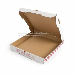 6 Inch Reusable Corrugated Pizza Box Shaped for Food Packing thumbnail-1