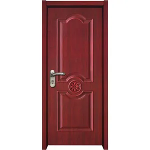 Popular Design Wpc Pvc Foam Flush Panel House Entry Door thumbnail-1