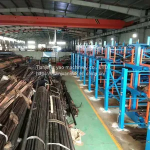 Adjustable Cantilever Racking Storage Tube Comparison Before and After Use thumbnail-2