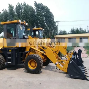 ZL16F Mini Hydraulic Wheel Loader With V Snow Blade thumbnail-3