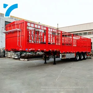 Fence Trailer / Semi Trailer/side Wall Trailer/flat Bed Trailer thumbnail-5