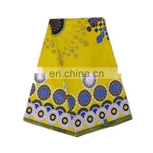 Wholesale 2020 in Stock 100% Cotton Wax Printing African Wax Fabric thumbnail-4