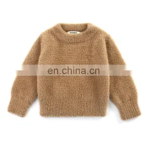 Baby Sweaters Girls' Sweet Sold Sweater Autumn Winter Warm Tops Kids Clothing thumbnail-5