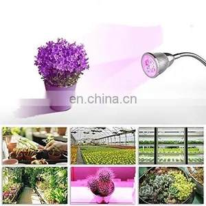 Single Head Table Desk Lamp Indoor Hydroponic Plant 5W Led Full Spectrum Grow Bulb Light thumbnail-6
