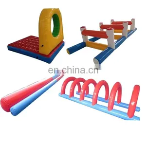 Outdoor Interactive Inflatable Team Building Games Obstacle Course Wipeout Equipment Team Sports Games Set For Kids Adult thumbnail-2