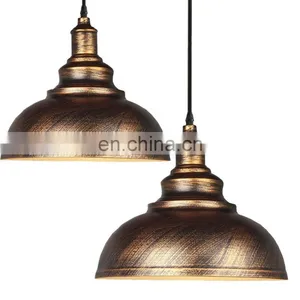 American Modern Home Decor Loft Retro Black Pendant Lamp Vintage Industrial Style Pendant Light thumbnail-3