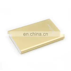 2020 Oem Logo Printing Aluminum Power Bank Colorful Super Thin Metal Power Charger Laser Print Charger thumbnail-4
