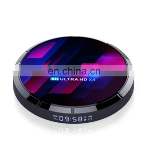 2022 Newest TV BOX Amlogic S905X4 H96 MAX Android 10 5G Dual Band WIFI 8K Smart TV BOX H96MAX S905X4 OTT TV BOX thumbnail-2