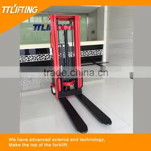 2015 Hot Sale Hight Quality Semi Electric Stacker With After Sale Services thumbnail-3