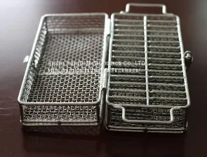 Ultrasonic Decontamination Baskets and Ultrasonic Trays For parts Cleaning Ultrasonic Cleaning Baskets thumbnail-3