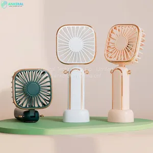 2022 Global Hot Sellers Rechargeable Mini USB Fan High Quality Items for Christmas Gifts thumbnail-1