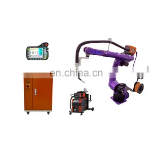 High Quality 6 Axis Industrial Cnc Welding Education Diy Robot Arm Pendant Similar With Kuka Robot Arm thumbnail-1