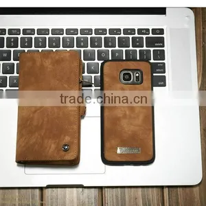Wallet Leather Case for Samsung S7, Multi-function Case for Samsung S7 thumbnail-1
