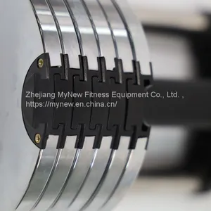 High Quality Muscles Exercise 4kg Increment Rotating Handle Dumbbells thumbnail-5