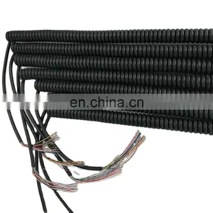 Long Wires 10 to 11m 21cores Cable Spring Spiral Cable for MPG Telescopic Cable thumbnail-1