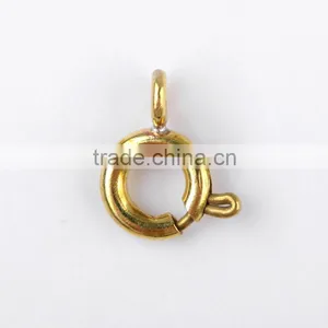 Diameter 6 mm Brass Spring Ring Jewelry Component Accessory thumbnail-1