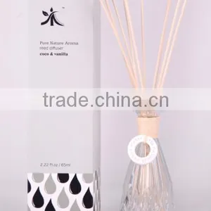 65ml Home Fragrance Aroma Reed Diffuser With Glass Bottle SA-0031 thumbnail-1