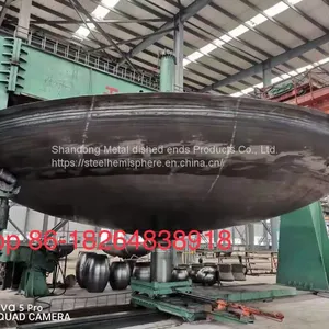 Spinning Pressed Ellipsoidal Dished Ends Tank Cover Tank Heads for Boiler thumbnail-1