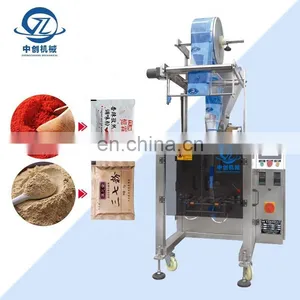 Factory Price Multi Lanes Filling Pack Seasoning Salt Dried Food Powder Plastic Sachet 3 Side Seal Bag Sugar Packing Machine thumbnail-1
