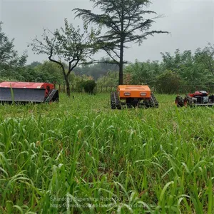 Slope Cutter, China Robotic Slope Mower Price, Remote Brush Cutter for Sale thumbnail-1