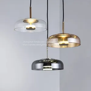 Artdecolite Modern LED Glass Hanging Pendant Light Fixtures thumbnail-5